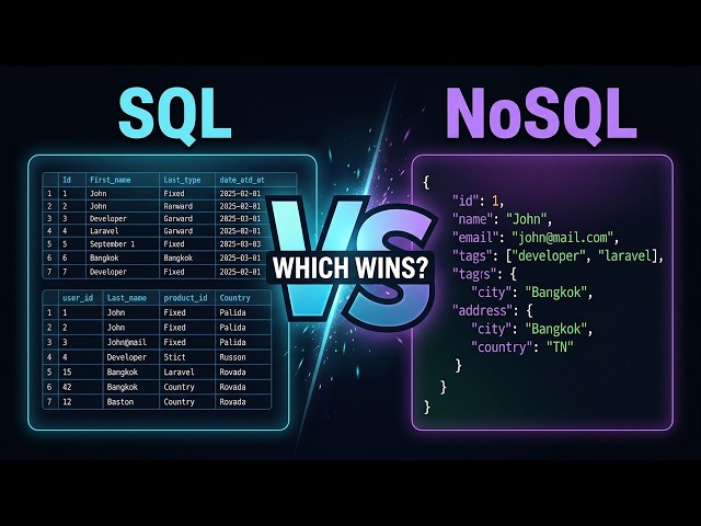 SQL vs NoSQL – Which Should Developers Use?