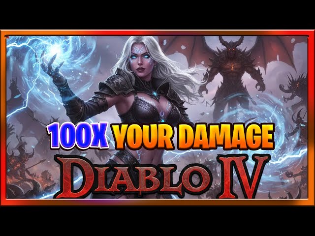 Diablo 4 How to 100x+ Your Damage : DPS Boost Guide Season 11 Divine Intervention (Aspects Guide)