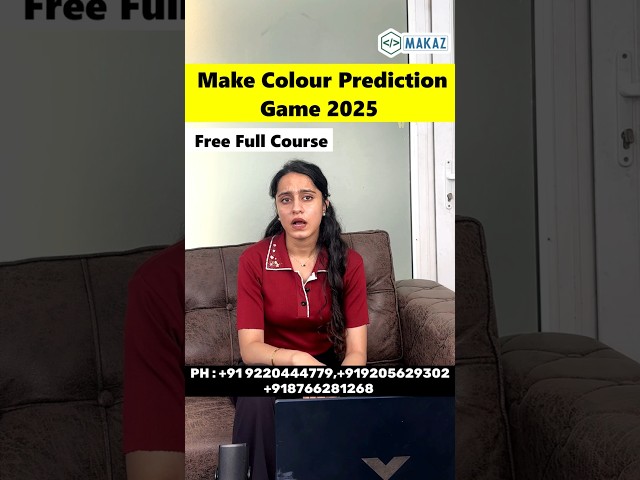 Colour Prediction App Kaise Banaye | Khud Ka Colour Prediction Game Kaise Banaye | Free | 2025 /Apna