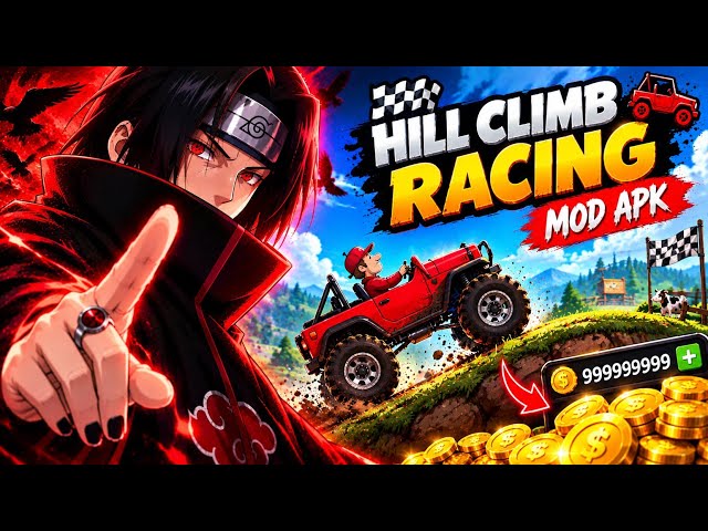 🔥SAIU! HILL CLIMB RACING MOD APK DINHEIRO INFINITO V1.72.2🤑
