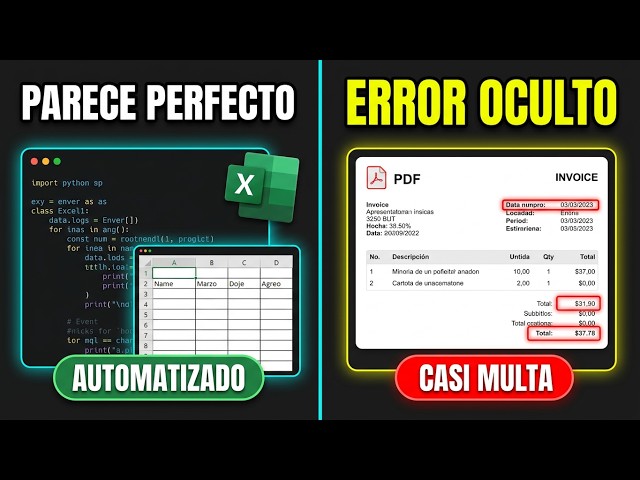 invoices pdf excel accountant