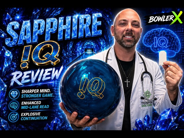 Storm IQ Tour Sapphire Bowling Ball | BowlerX Full Review