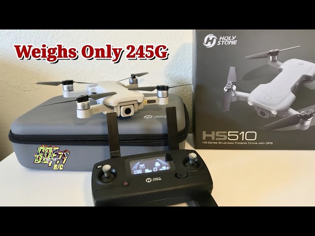 HolyStone HS510 4k 5g WiFi FPV Brushless GPS Drone | Unboxing & How To Setup