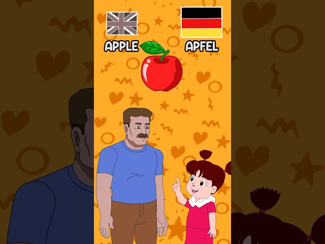 English vs German 🇬🇧🇩🇪 | Common Everyday Words for Kids and Beginners