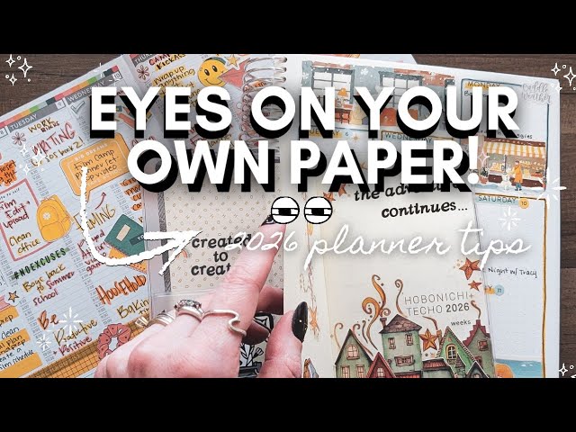 Tips and Ideas to Help You Stick With Your 2026 Planner For The Whole Year! 👀 #plannerlayout 