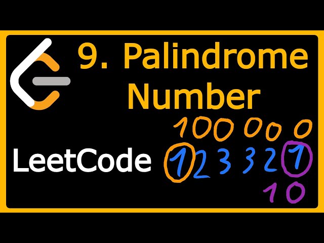 9. Palindrome Number | LeetCode | Español | Python