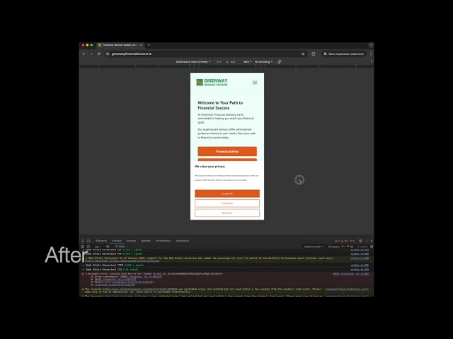 WordPress CLS Fix on Divi - Core Web Vitals Improved