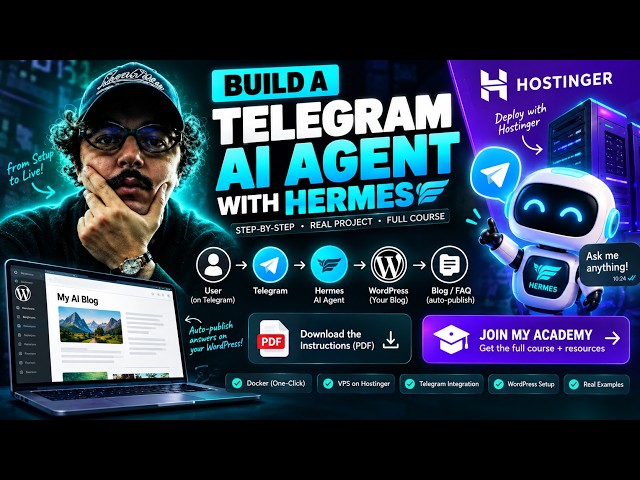 Build Your Own Telegram AI Agent with Hermes Using WP