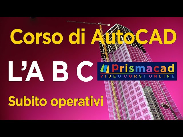 AutoCAD - A B C - Complete Tutorial for Beginners - The first time.