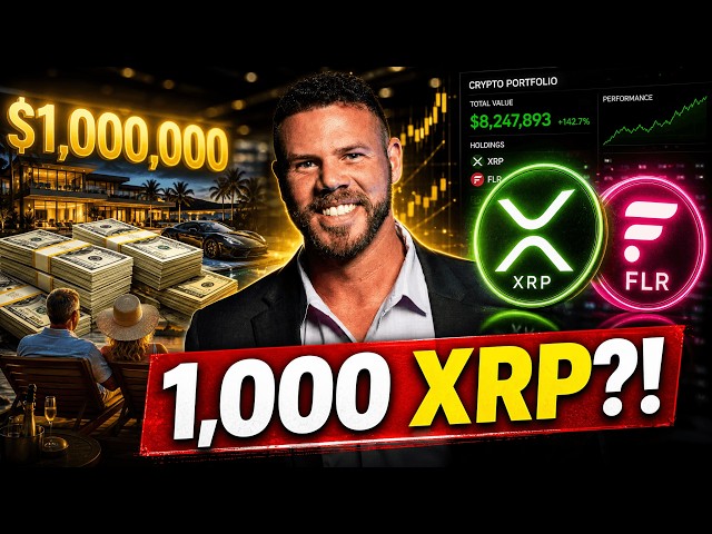1 XRP CAN'T RETIRE YOU BUT WILL 1000? - CAN $1,000,000 RETIRE YOU? - FLR IS A TOP 5 ASSET!