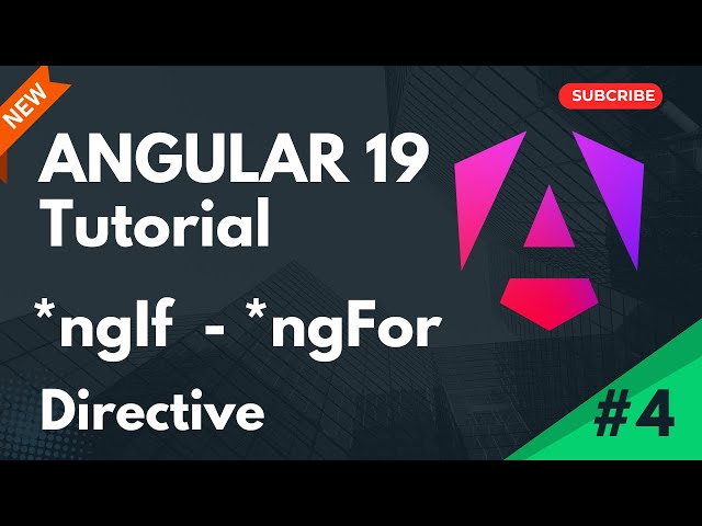 Angular 19 Tutorial | What is Structural Directive in Angular | *ngIf *ngFor | Part 4