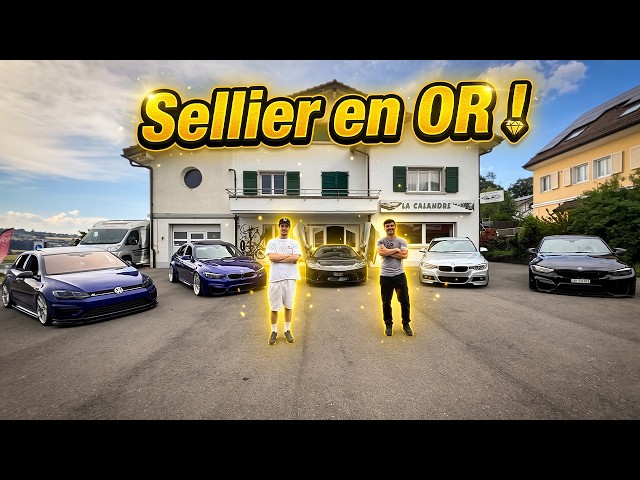 He has gold in his hands! Incredible car upholsterer!