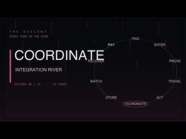 THE DESCENT 06 COORDINATE: Integration River | AWS SAA-C03 Decision Trees