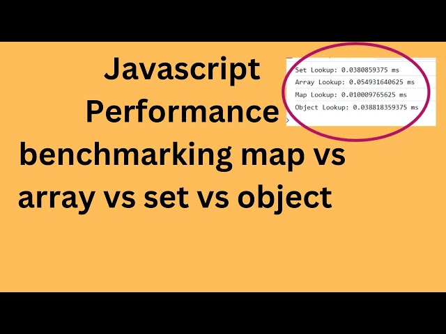 25.Javascript ||  Performance  map vs array vs set vs object || No one will tell you! #javascript