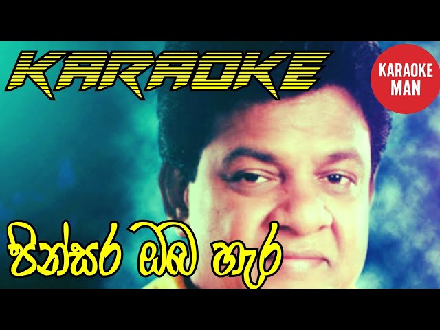 Pinsara Oba Hara Karaoke Without Voice