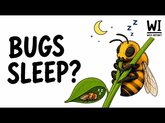 Do Insects Actually Sleep? | Wild Instinct