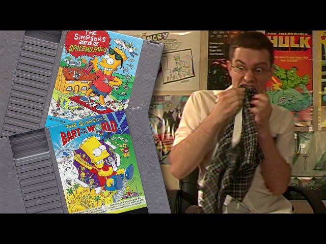 The Simpsons - Angry Video Game Nerd (AVGN)