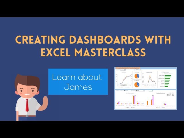 Creating Dashboards with Excel Masterclass: Data Visualization for Business Reporting