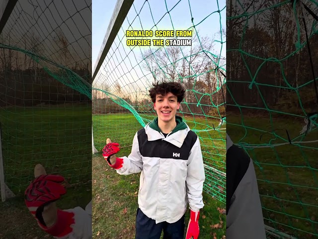 IS LIAM THE WONDERKID BETTER THAN RONALDO⁉️ #soccer #ronaldo #shorts #football