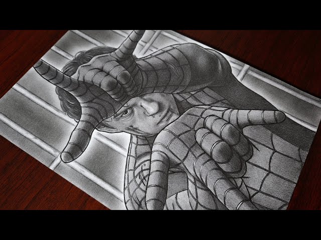 Spider-Man Drawing - How to Draw "Spider-Man: Brand New Day" Step by Step (Tutorial) | Pencil Sketch