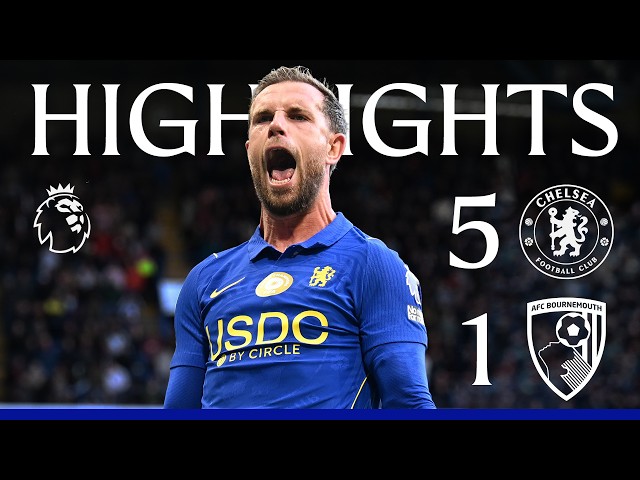 Chelsea 5-1 Bournemouth | HIGHLIGHTS | Premier League 2026/27