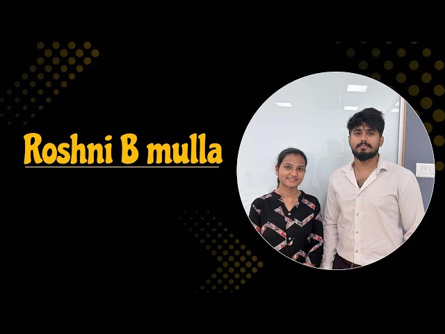 Roshani B Mulla Success Story | QSpiders Rajajinagar Testimonial
