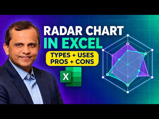 102. Radar Chart Explained | Uses, Advantages and Disadvantages