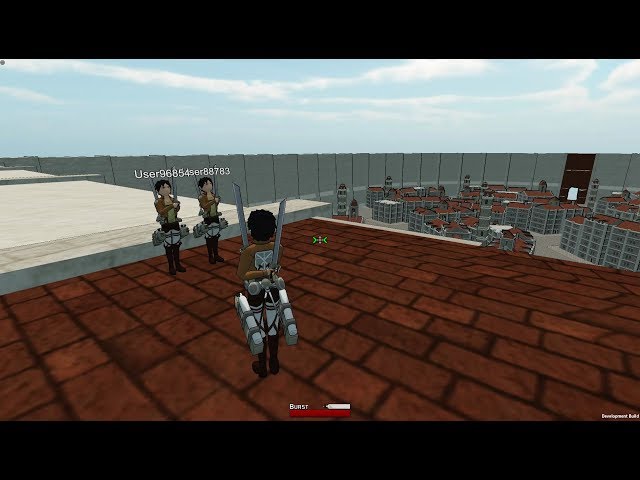 AoT Fan Game Preview - Multiplayer Test