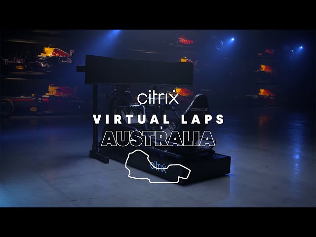 @citrix Virtual Lap: Max Verstappen at the Australian Grand Prix
