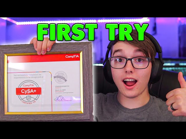 How to PASS the CompTIA CySA+ On Your FIRST Try! | Tips on Passing the CS0-003 Certification!