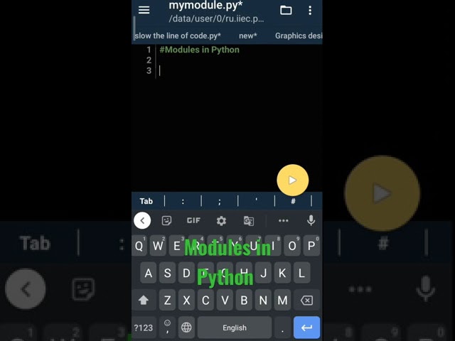 Modules in Python | part-1 | How to make our own module and use it | How to make in python