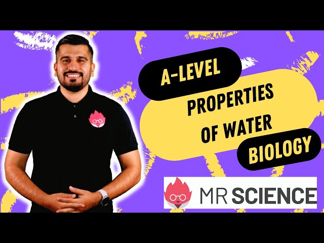 Water Properties | A level Biology in 4K | Mr Science