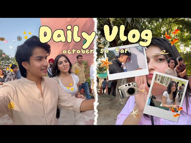 I met____whom ??😍 open bazaar in college || experienced period pain 🥲 - Part-1