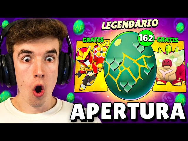 ABRO TODOS LOS +160 HUEVOS Y CONSIGO SKINS GRATIS en BRAWL STARS