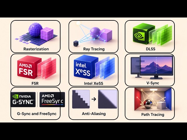 Every Graphics Technology Explained in 9 Minutes