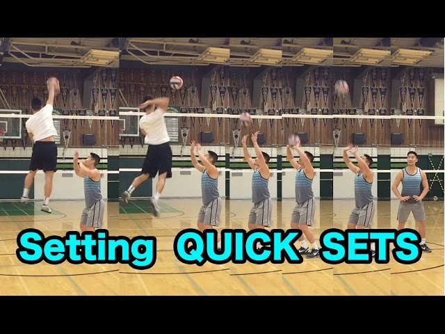 Setting QUICK SETS - How to SET a Volleyball Tutorial