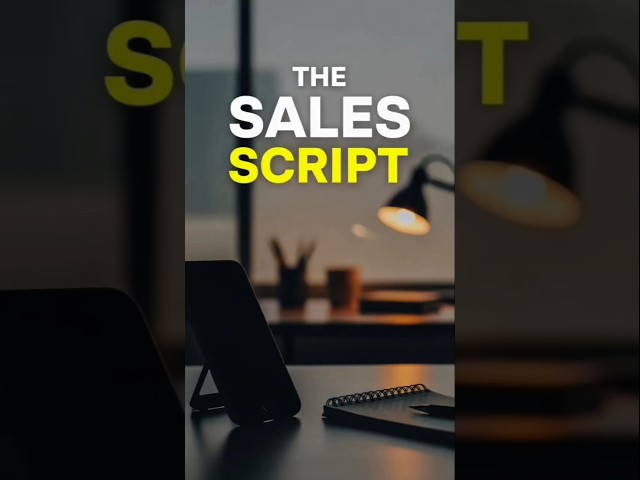 The Sales Script #short #shorts