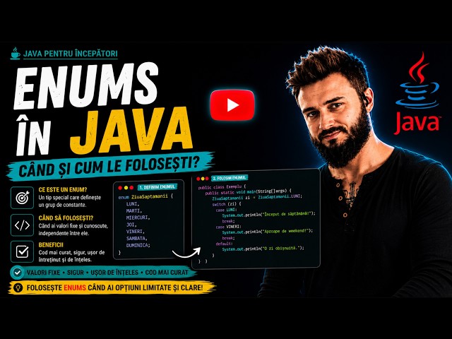 Enums în Java - Când și cum le folosești? #AcademiaProgramatorilor