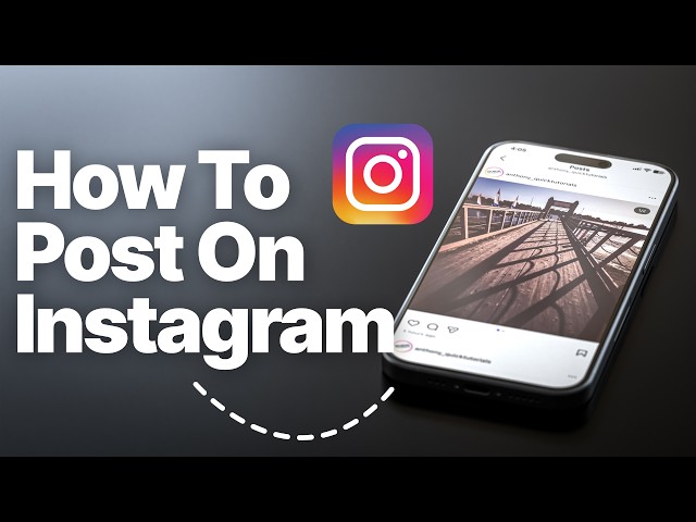 How to Post Photos, Stories & Reels on Instagram (Full Beginner Tutorial)