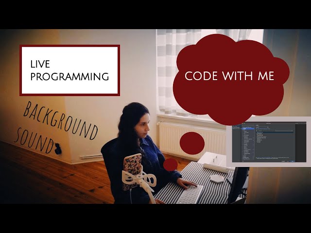 LIVE CODE WITH ME | 1 Hour Pomodoro (background sound)