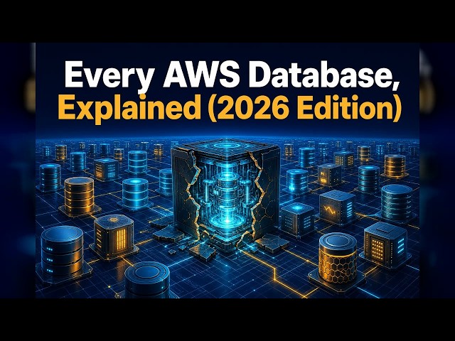 Every AWS Database Explained: The Complete 2026 Guide (Episode 4: RDS, Aurora, DynamoDB & More)