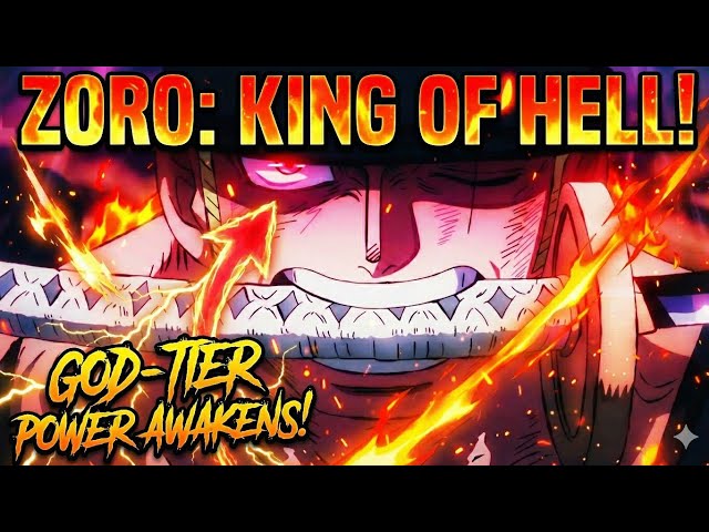 ZORO vs KING – The King of Hell Is Born | One Piece Edit