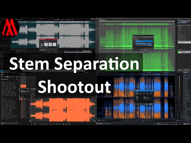 Offline(!) Stem Separation Tools - Shootout: RX11, Spectral Layer, Cubase, Logic Pro, MPC, Maschine