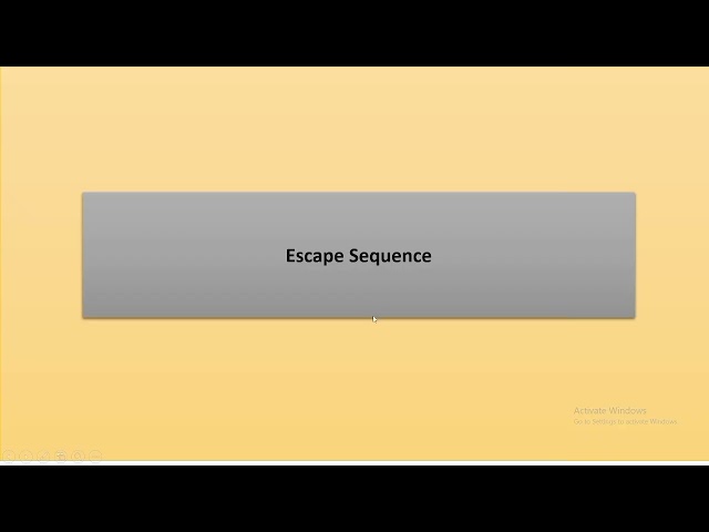 Java Bangla Tutorial 3: Escape Sequence 