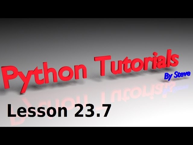 Python Tutorial v3.2.5 Lesson 23.7 - Random Items from a List