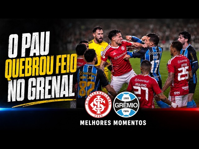 O PAU QUEBROU FEIO NO GRENAL- Internacional x Grêmio - Melhores Momentos - Copa Do Brasil 27/08/2026