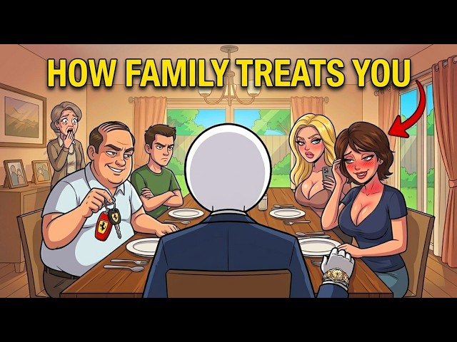 How Your FAMILY TREATS You at Every Level of WEALTH — From $0 to $100B