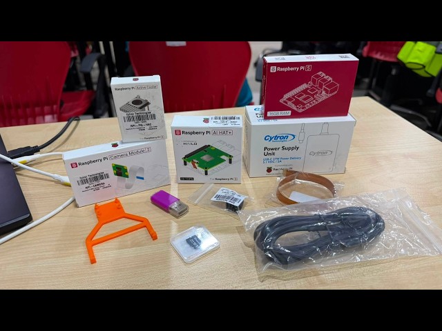 Rapsberry Pi 5 16GB and Component for AI Camera Detection #malaysia #RaspberryPi5 #RaspberryPi