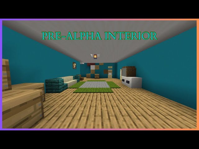Minecraft Tutorial: How To Make Hello Neighbor Pre-Alpha Interior!