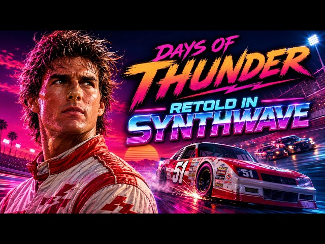 Drive Through the Fire - DAYS OF THUNDER - Retold in Synthwave